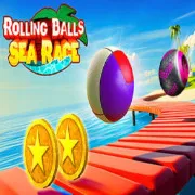 Rolling Balls Sea Race